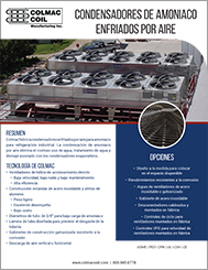 Air Cooled Ammonia Condensers Spanish Icon