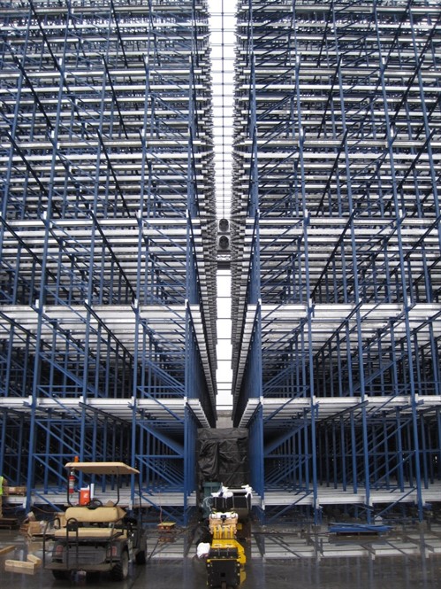 View Of Racks