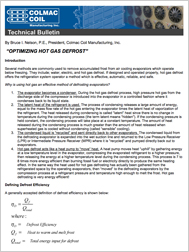 Optimizing Hot Gas Defrost Thumbnail