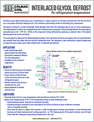 Interlaced Glycol Defrost